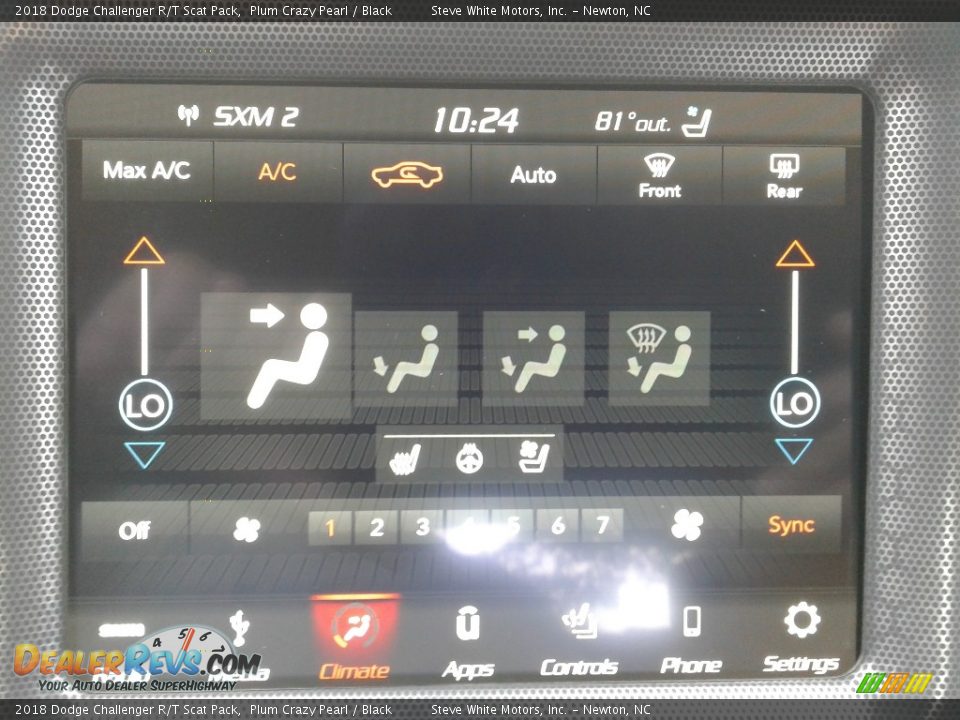 2018 Dodge Challenger R/T Scat Pack Plum Crazy Pearl / Black Photo #23