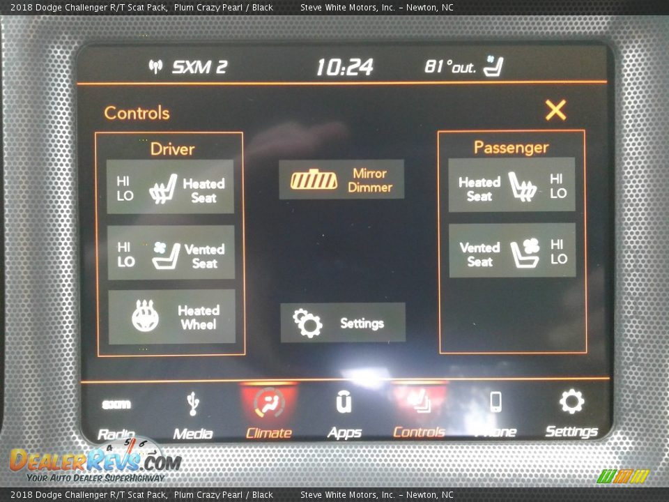 2018 Dodge Challenger R/T Scat Pack Plum Crazy Pearl / Black Photo #24