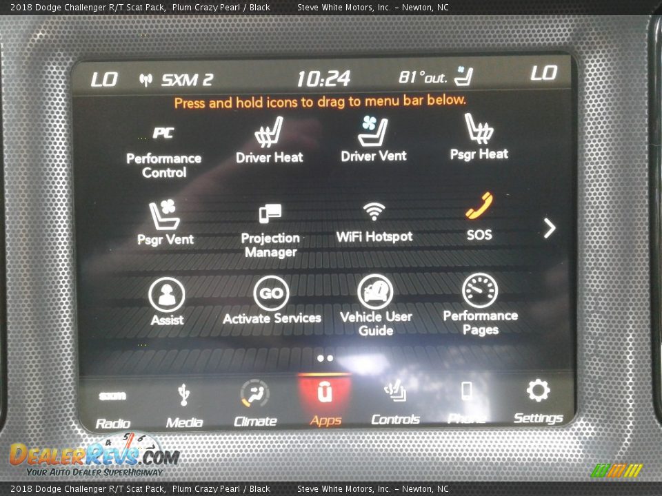 2018 Dodge Challenger R/T Scat Pack Plum Crazy Pearl / Black Photo #25