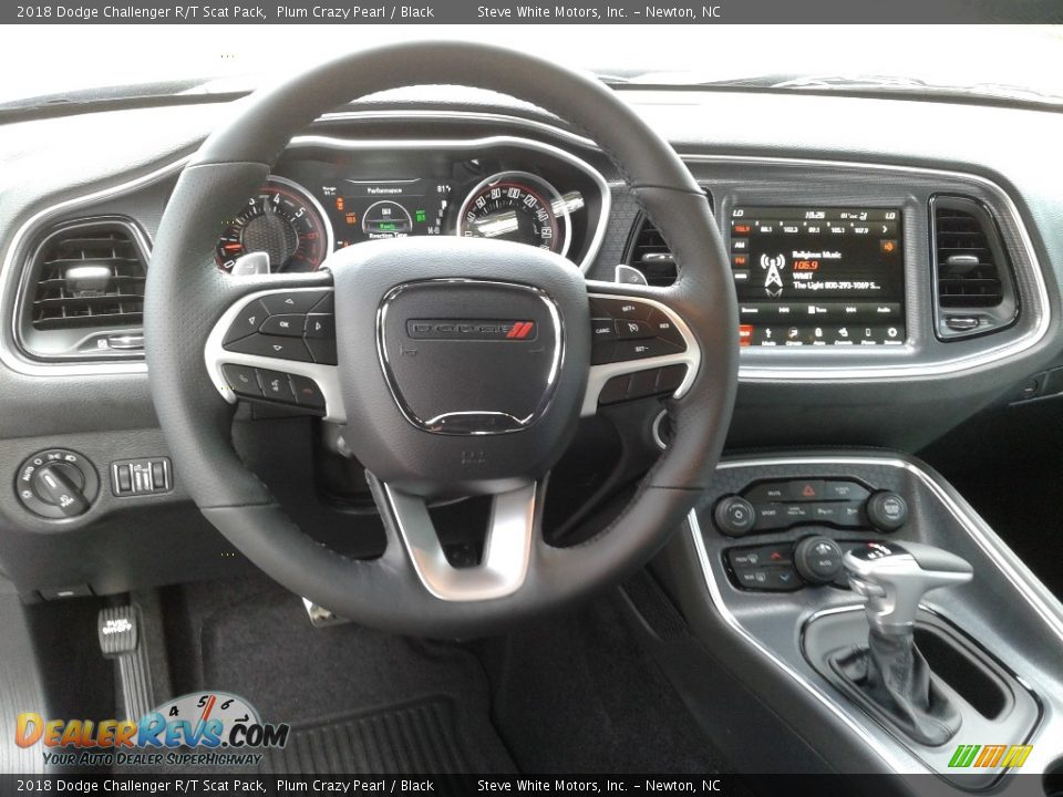 2018 Dodge Challenger R/T Scat Pack Plum Crazy Pearl / Black Photo #30