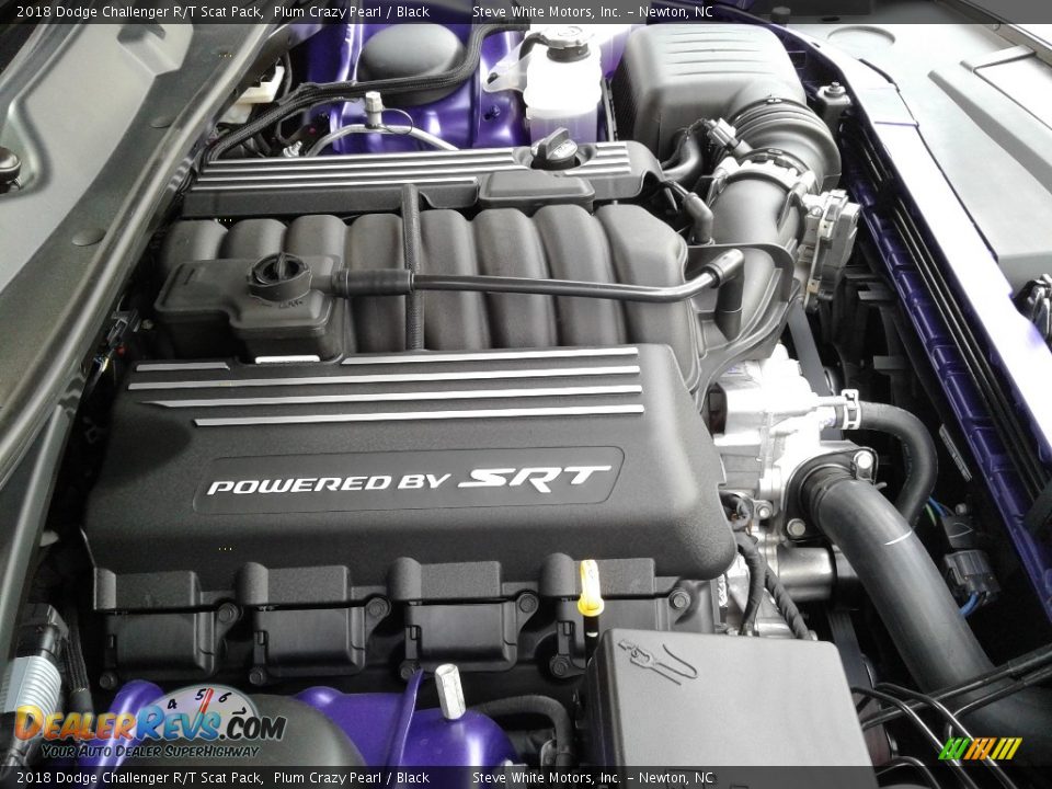 2018 Dodge Challenger R/T Scat Pack Plum Crazy Pearl / Black Photo #32