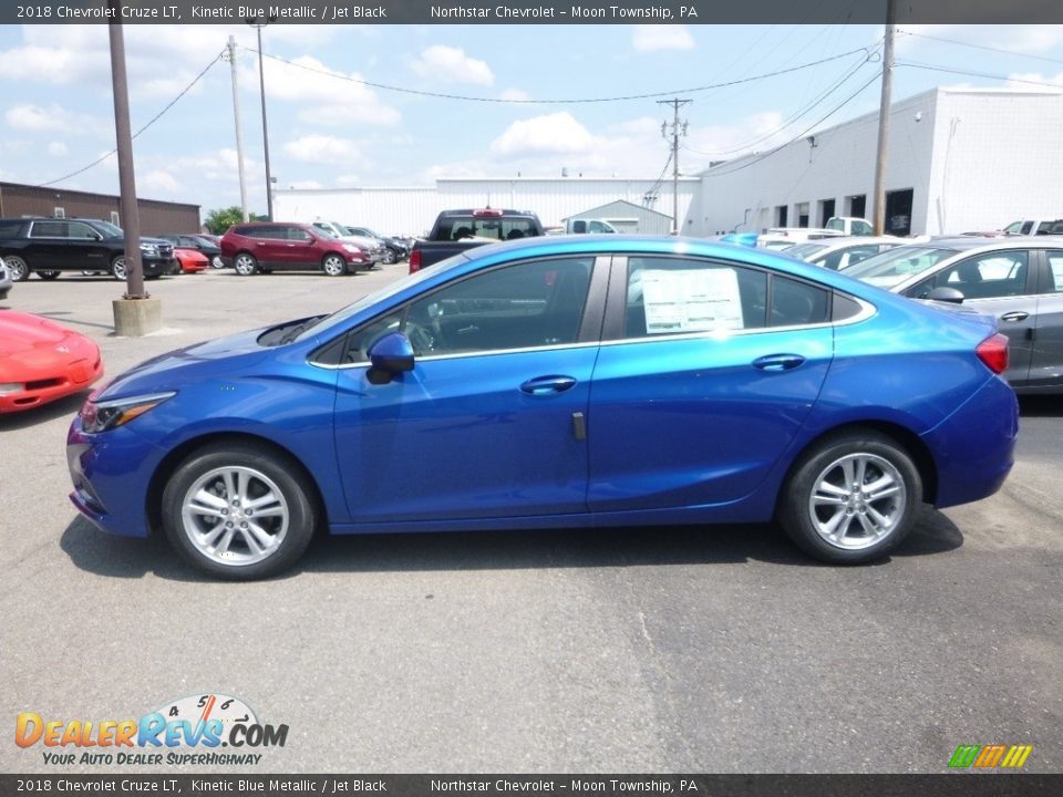 2018 Chevrolet Cruze LT Kinetic Blue Metallic / Jet Black Photo #2