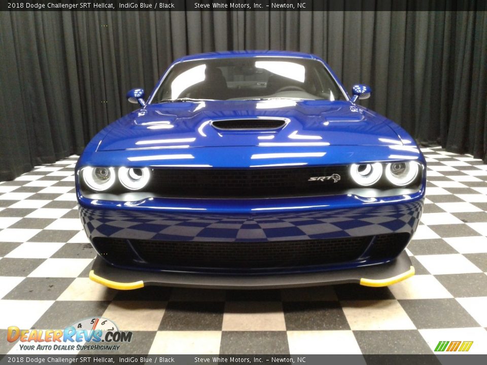 2018 Dodge Challenger SRT Hellcat IndiGo Blue / Black Photo #3
