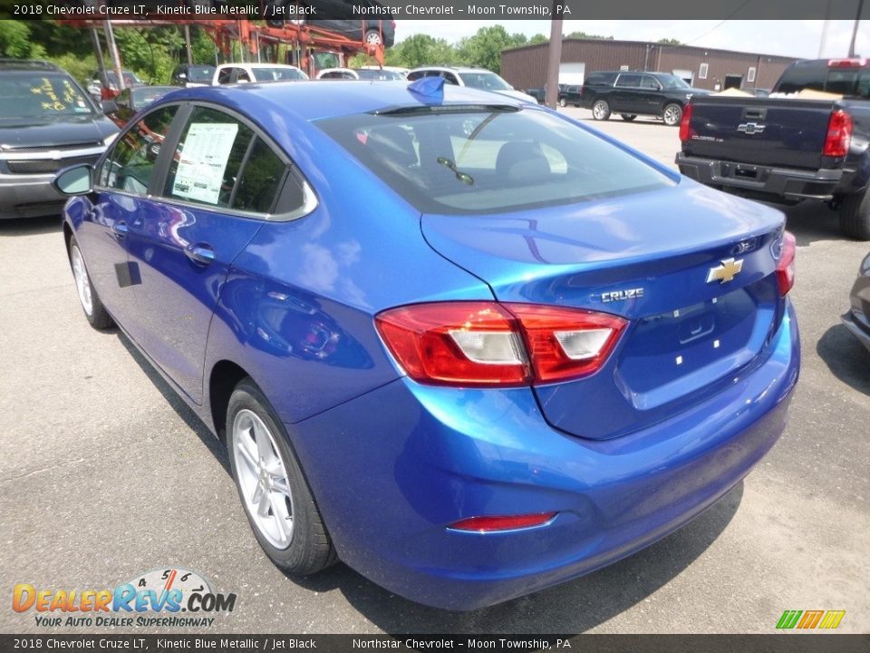 2018 Chevrolet Cruze LT Kinetic Blue Metallic / Jet Black Photo #3