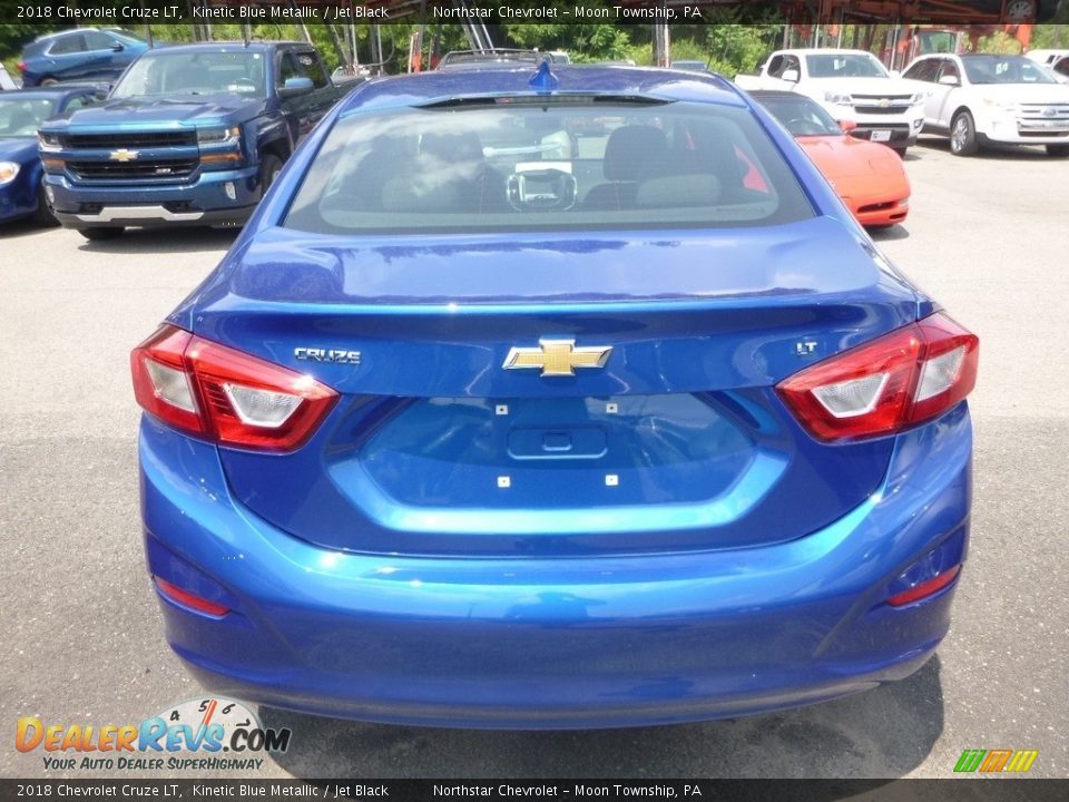 2018 Chevrolet Cruze LT Kinetic Blue Metallic / Jet Black Photo #4