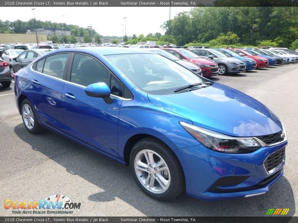 2018 Chevrolet Cruze LT Kinetic Blue Metallic / Jet Black Photo #7
