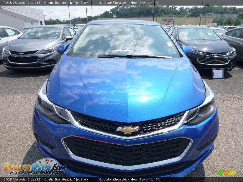2018 Chevrolet Cruze LT Kinetic Blue Metallic / Jet Black Photo #8