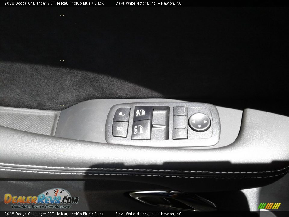 2018 Dodge Challenger SRT Hellcat IndiGo Blue / Black Photo #9