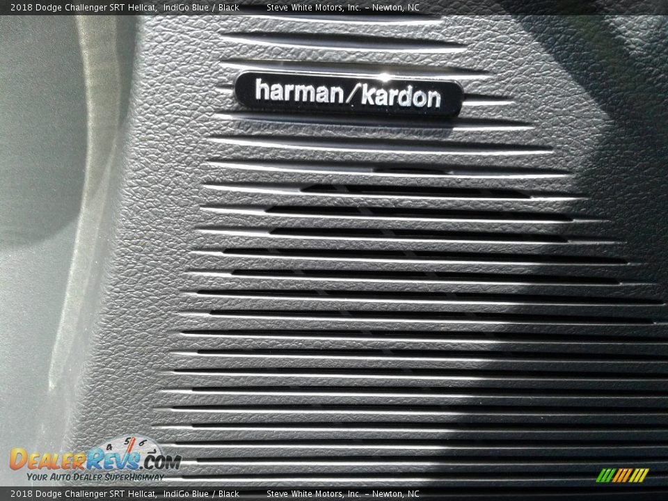 2018 Dodge Challenger SRT Hellcat IndiGo Blue / Black Photo #10