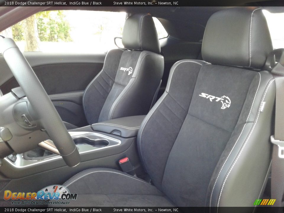 Front Seat of 2018 Dodge Challenger SRT Hellcat Photo #11