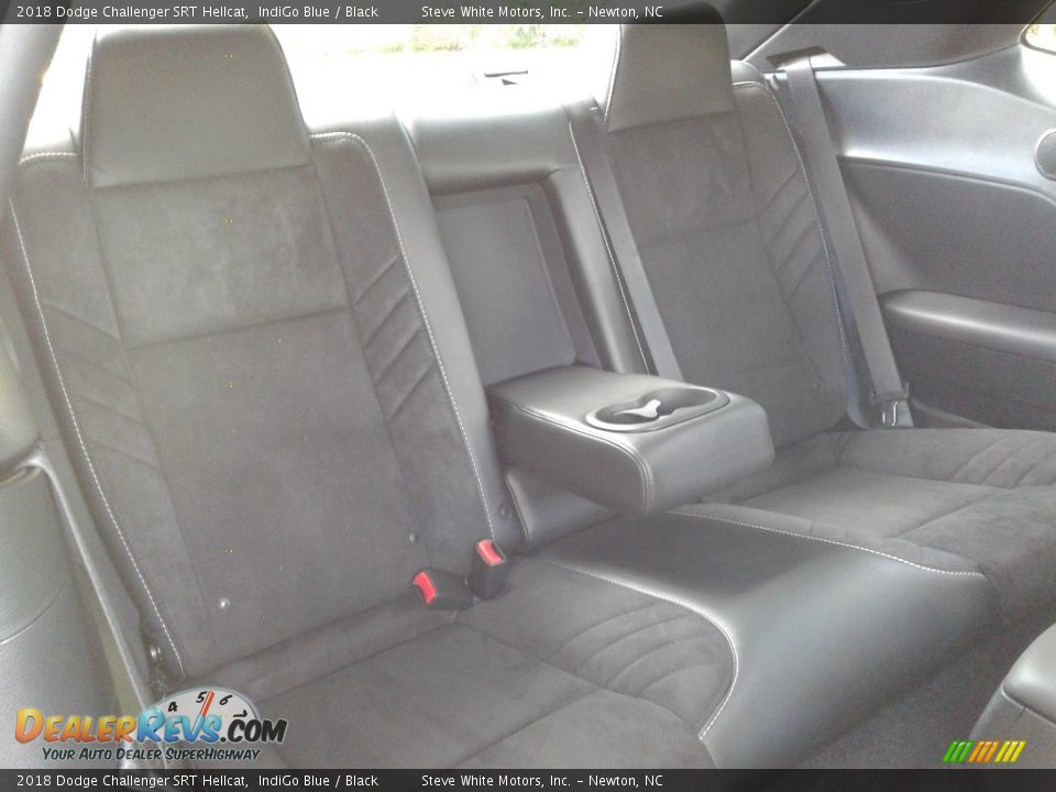 2018 Dodge Challenger SRT Hellcat IndiGo Blue / Black Photo #15