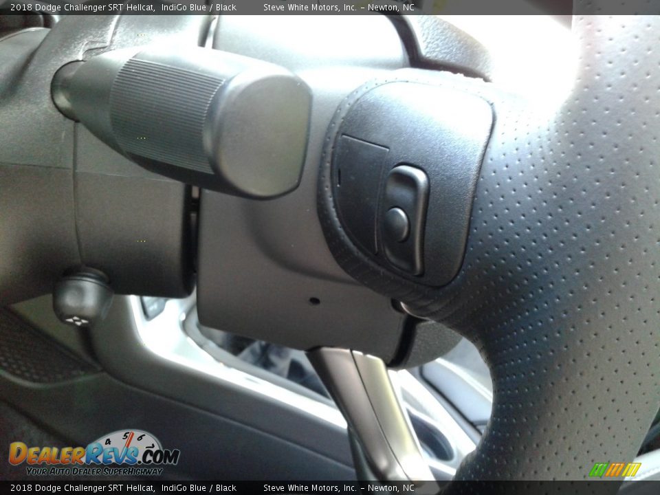2018 Dodge Challenger SRT Hellcat IndiGo Blue / Black Photo #18