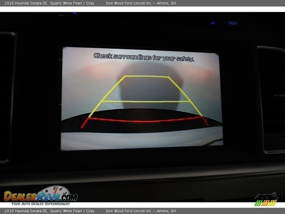 2016 Hyundai Sonata SE Quartz White Pearl / Gray Photo #2