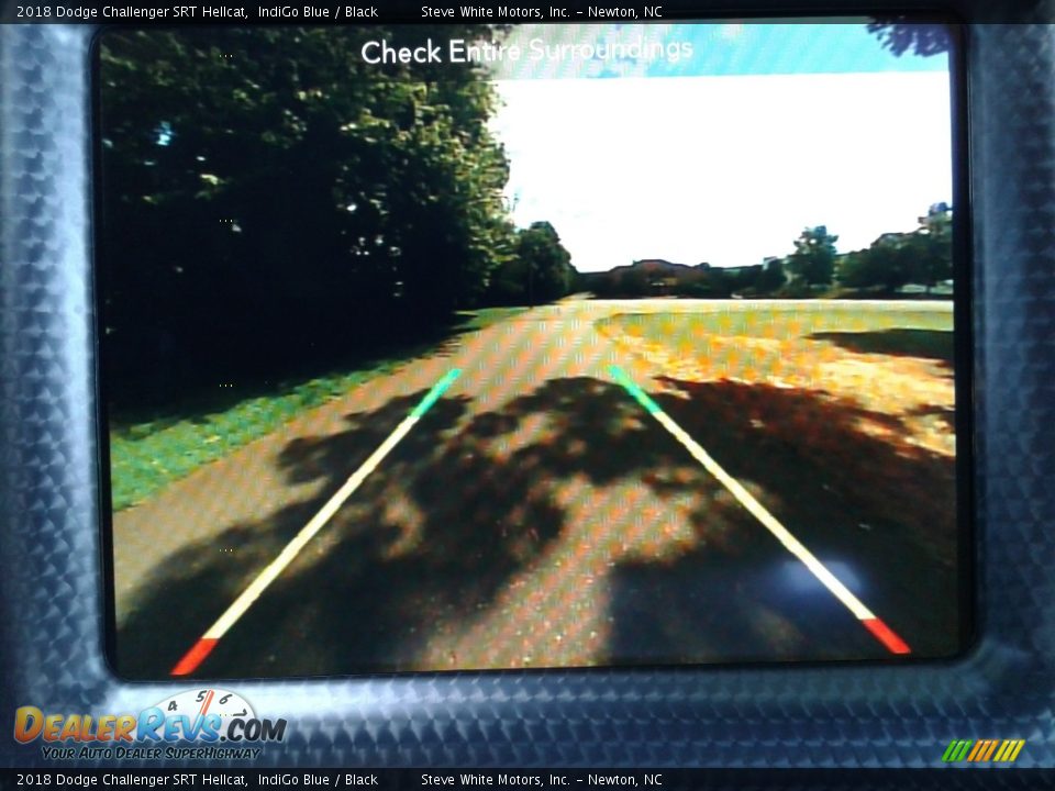 2018 Dodge Challenger SRT Hellcat IndiGo Blue / Black Photo #22