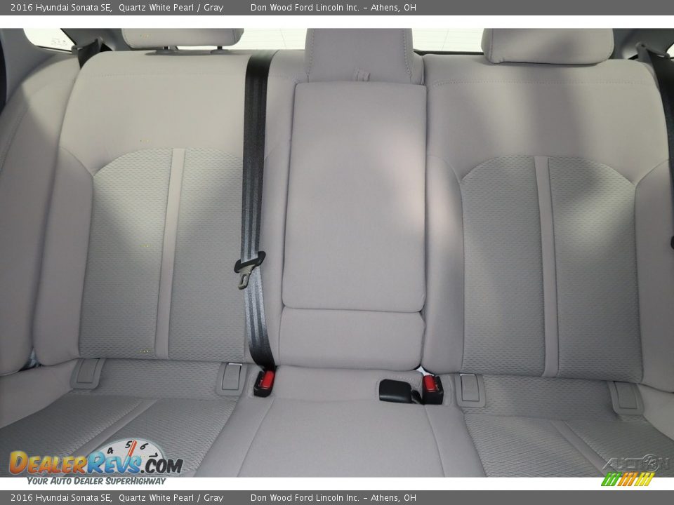 2016 Hyundai Sonata SE Quartz White Pearl / Gray Photo #19