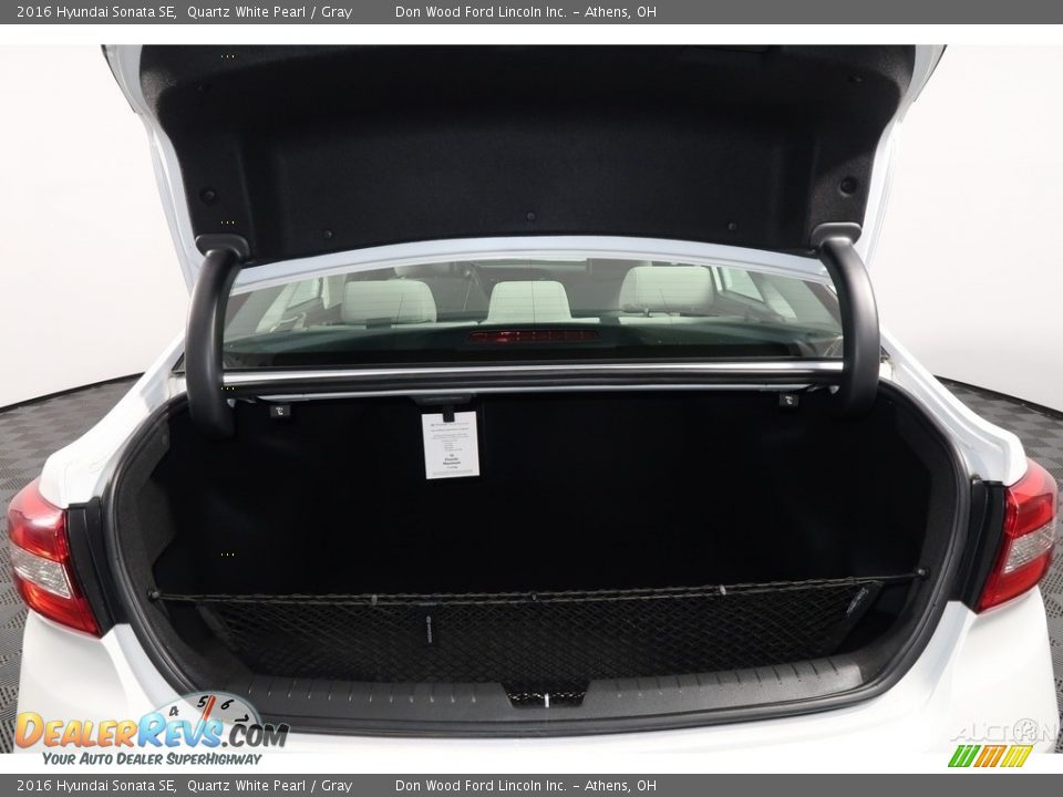2016 Hyundai Sonata SE Quartz White Pearl / Gray Photo #22