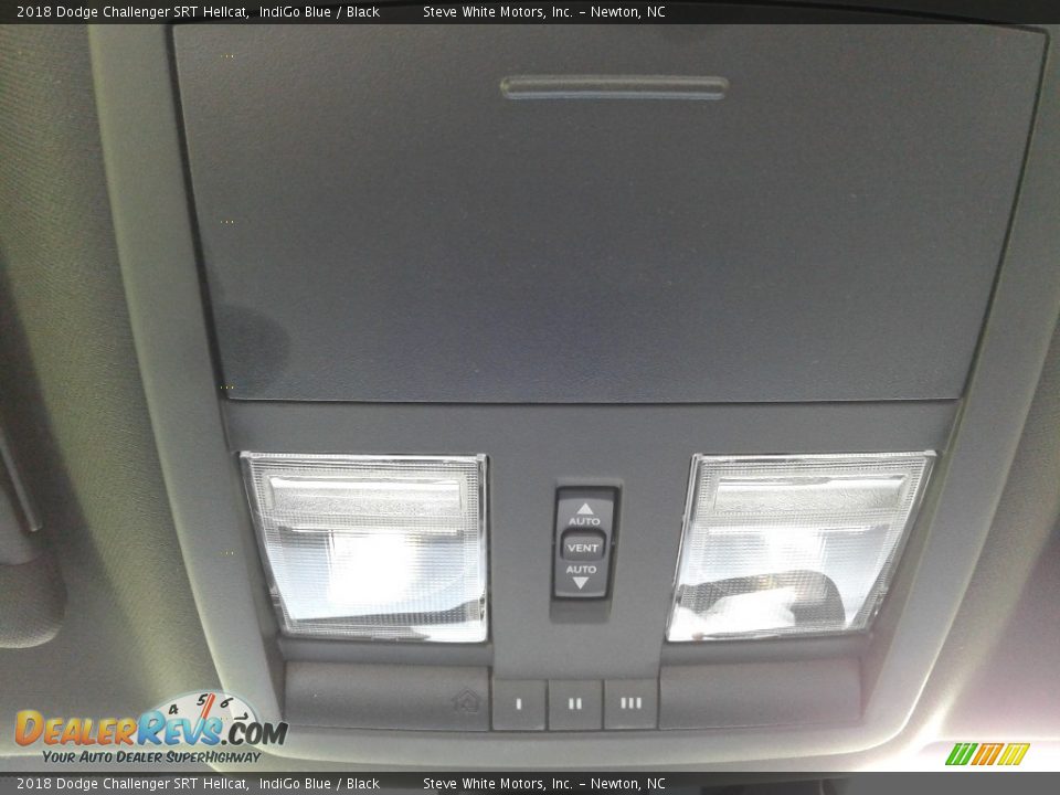 2018 Dodge Challenger SRT Hellcat IndiGo Blue / Black Photo #34