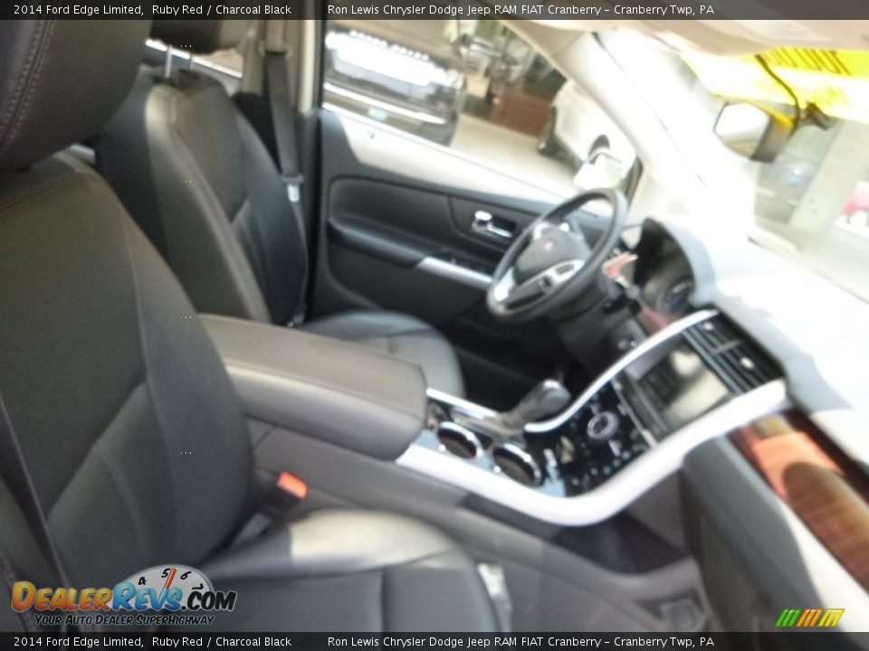 2014 Ford Edge Limited Ruby Red / Charcoal Black Photo #11