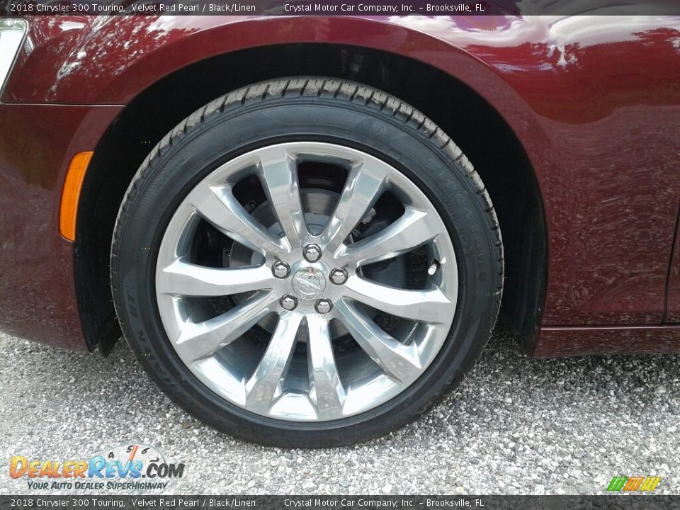 2018 Chrysler 300 Touring Velvet Red Pearl / Black/Linen Photo #20