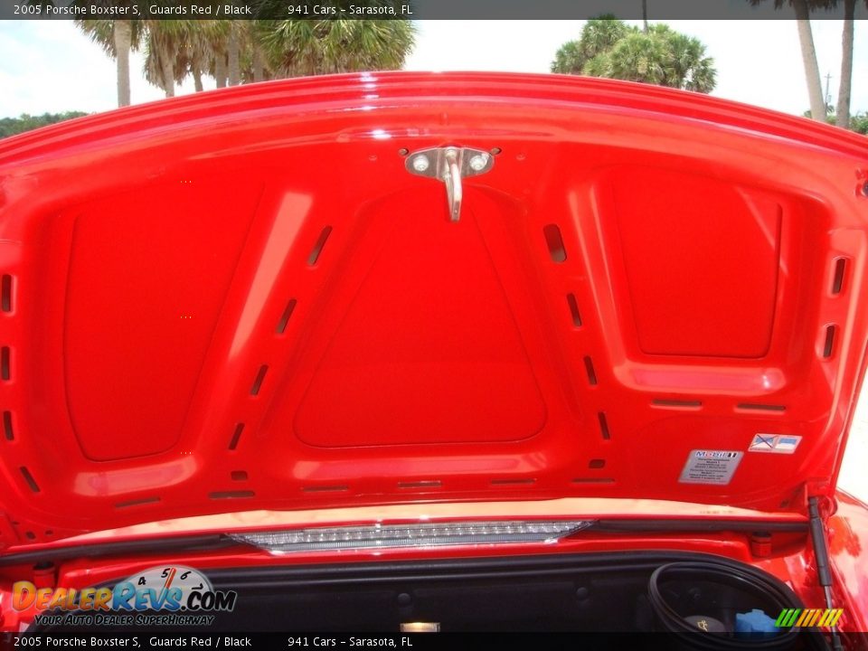 2005 Porsche Boxster S Guards Red / Black Photo #15