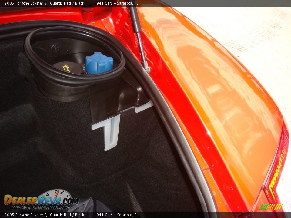 2005 Porsche Boxster S Guards Red / Black Photo #17