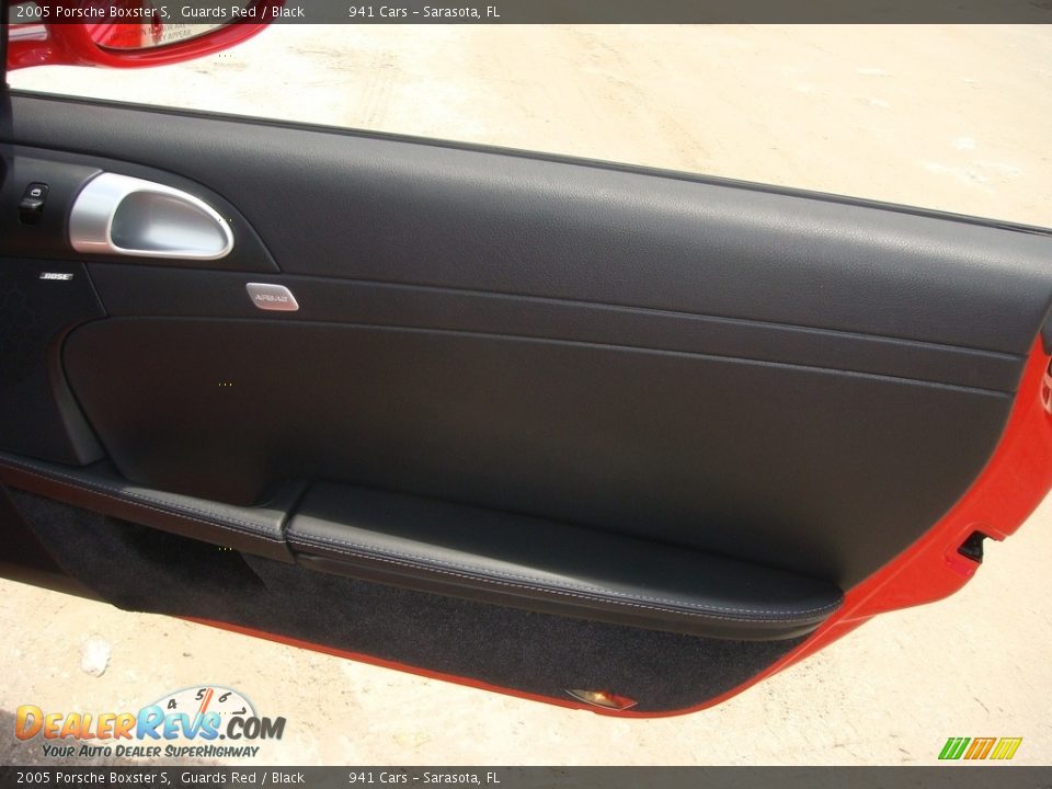 2005 Porsche Boxster S Guards Red / Black Photo #21