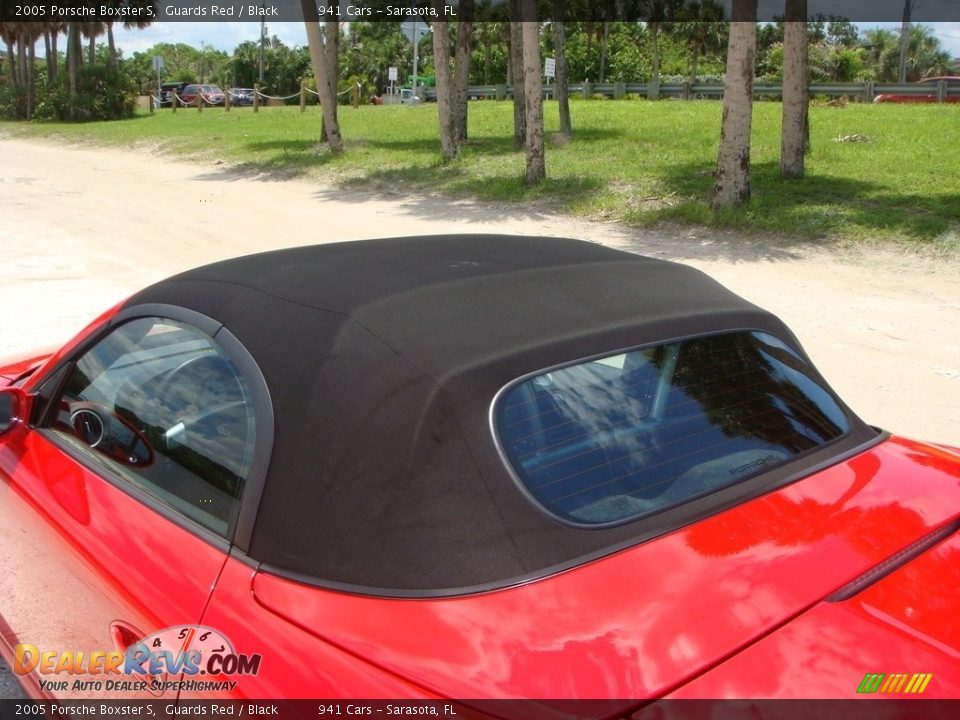 2005 Porsche Boxster S Guards Red / Black Photo #29