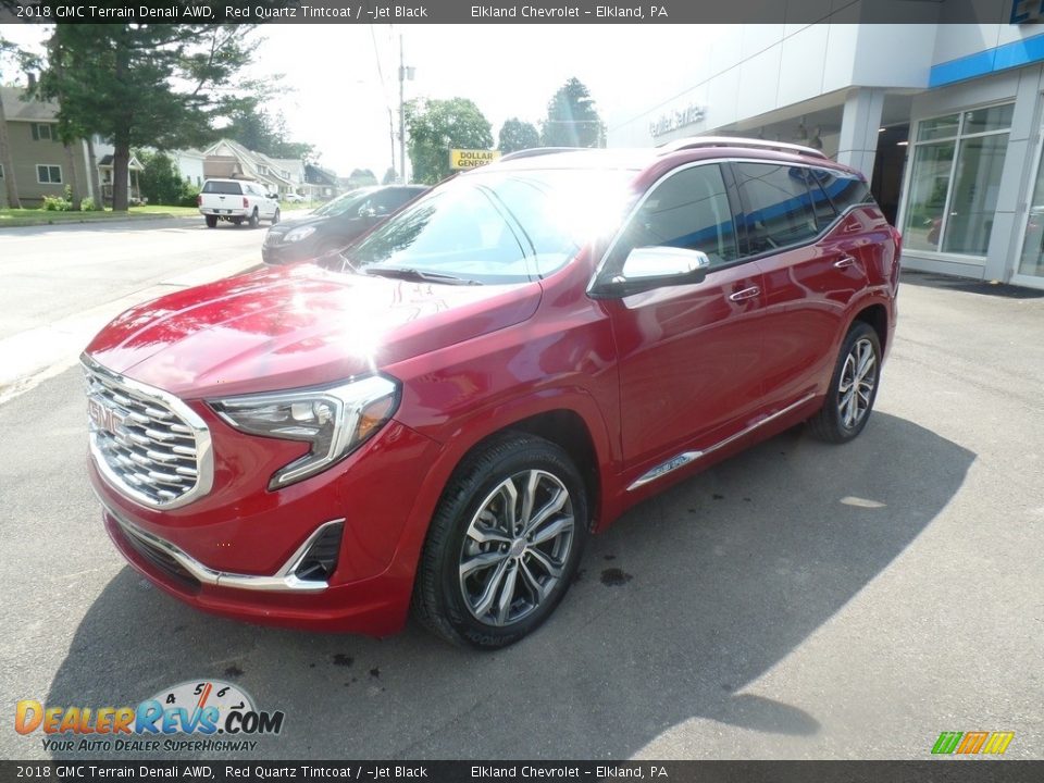 2018 GMC Terrain Denali AWD Red Quartz Tintcoat / ­Jet Black Photo #1