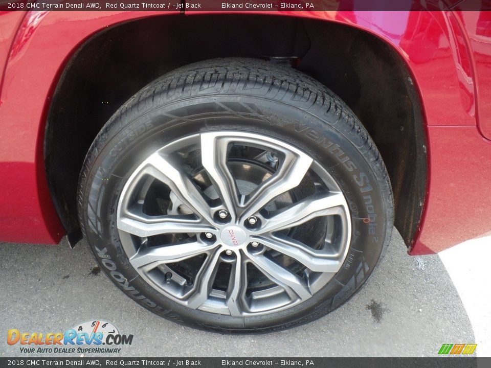 2018 GMC Terrain Denali AWD Red Quartz Tintcoat / ­Jet Black Photo #9