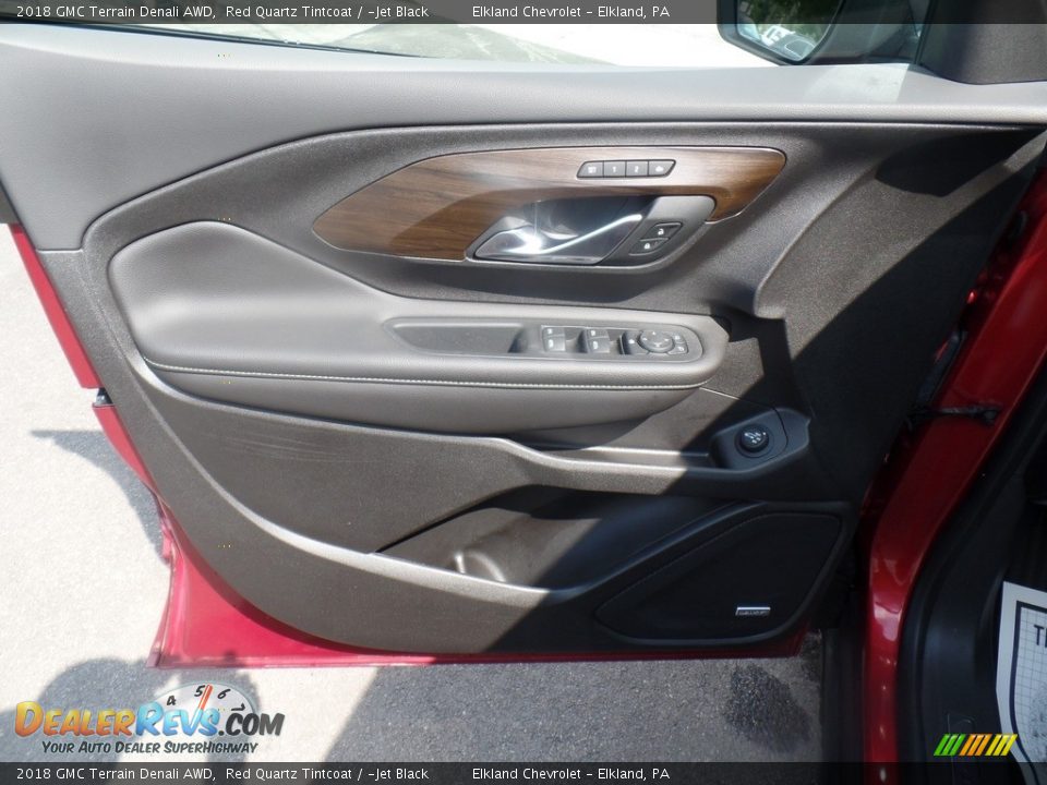 2018 GMC Terrain Denali AWD Red Quartz Tintcoat / ­Jet Black Photo #14