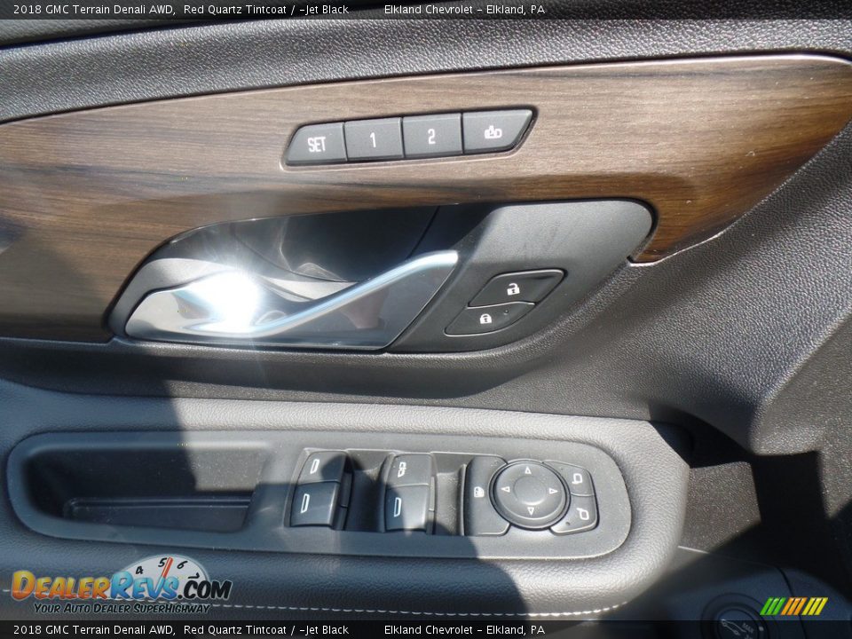 2018 GMC Terrain Denali AWD Red Quartz Tintcoat / ­Jet Black Photo #15