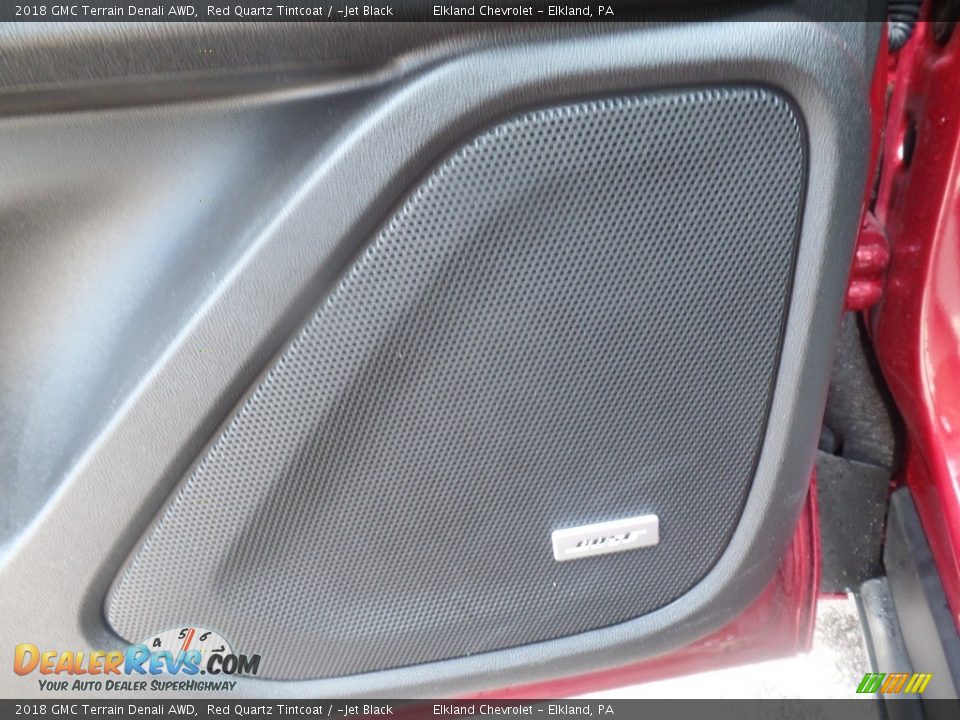 2018 GMC Terrain Denali AWD Red Quartz Tintcoat / ­Jet Black Photo #17