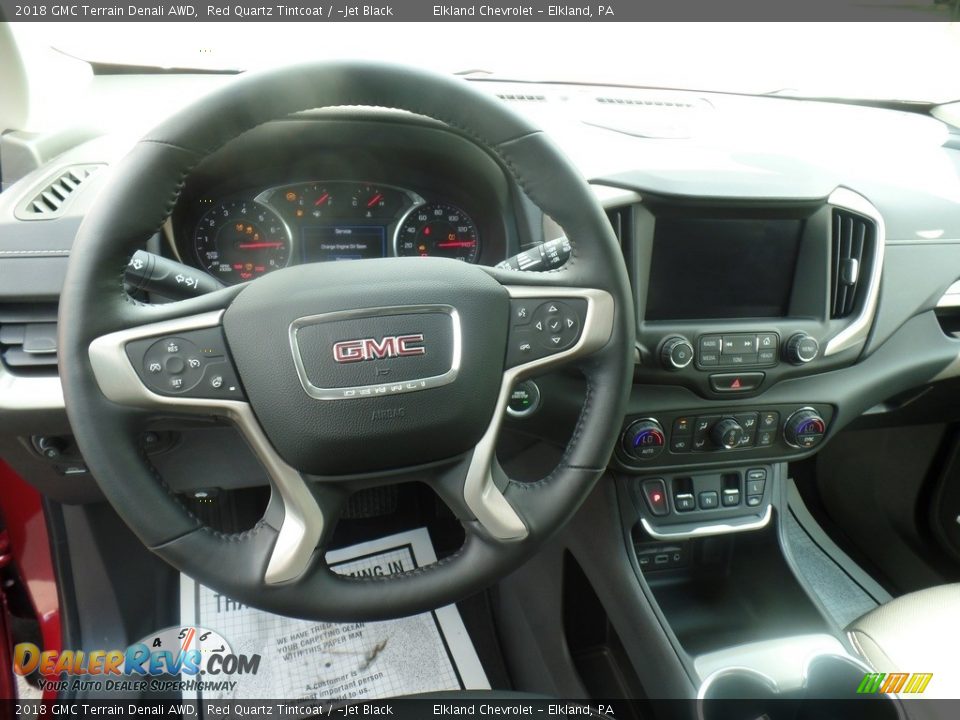 2018 GMC Terrain Denali AWD Red Quartz Tintcoat / ­Jet Black Photo #21