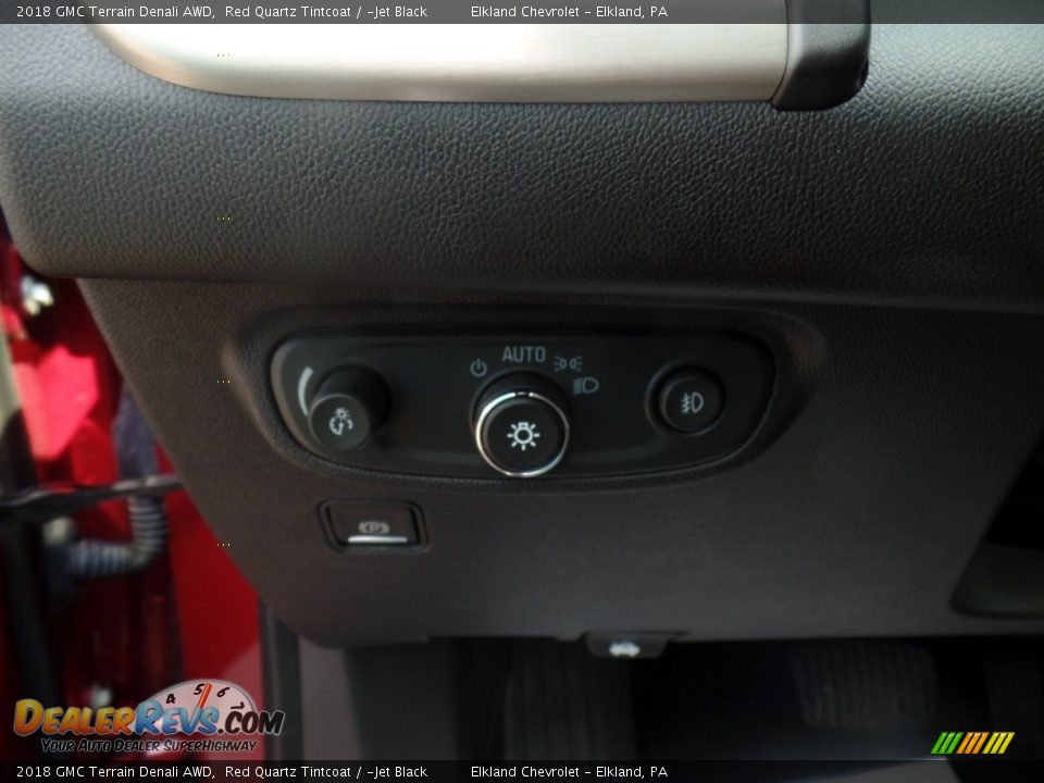 2018 GMC Terrain Denali AWD Red Quartz Tintcoat / ­Jet Black Photo #25