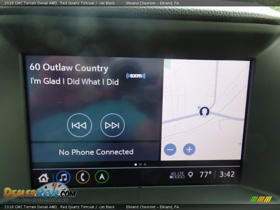 2018 GMC Terrain Denali AWD Red Quartz Tintcoat / ­Jet Black Photo #32