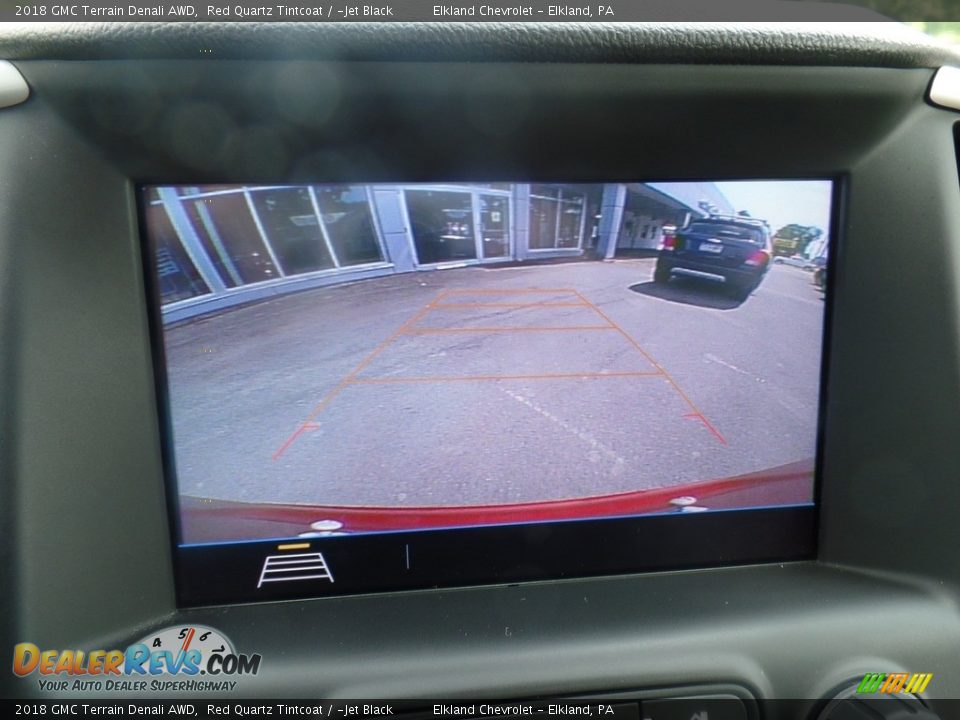 2018 GMC Terrain Denali AWD Red Quartz Tintcoat / ­Jet Black Photo #33