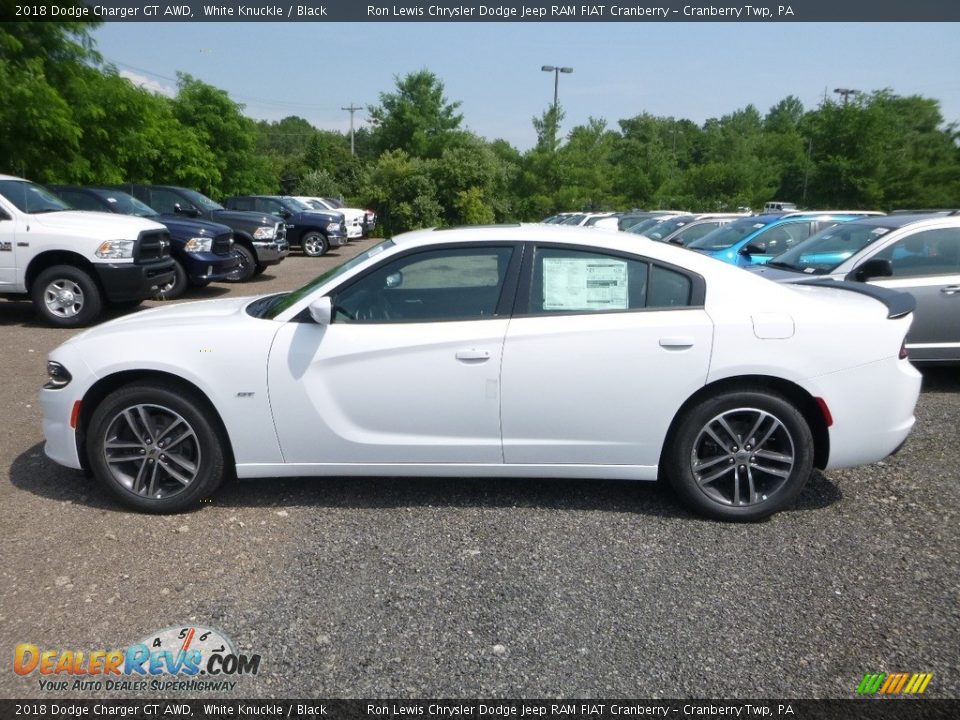 2018 Dodge Charger GT AWD White Knuckle / Black Photo #2