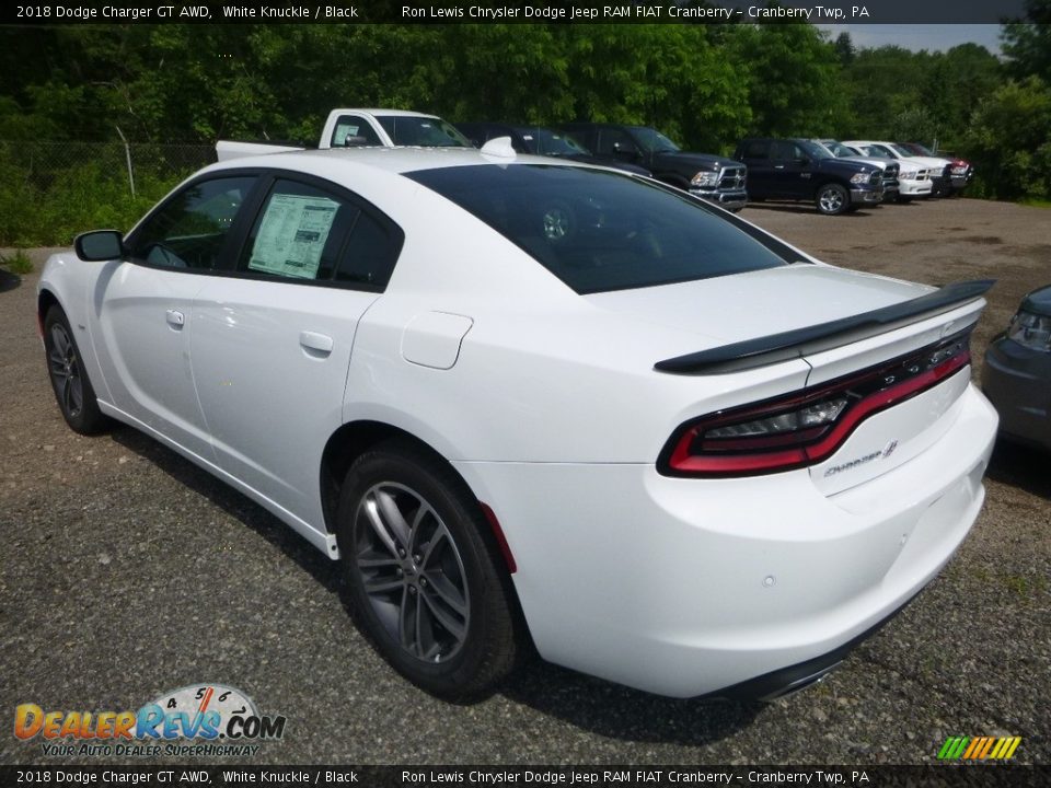 2018 Dodge Charger GT AWD White Knuckle / Black Photo #3
