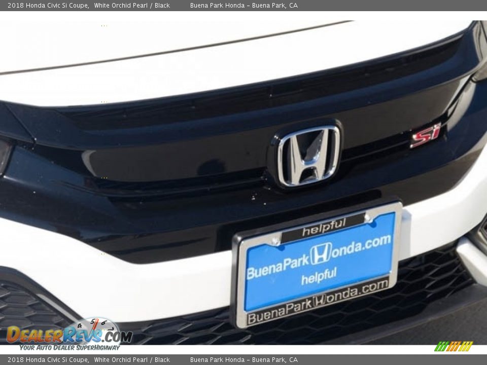 2018 Honda Civic Si Coupe White Orchid Pearl / Black Photo #4