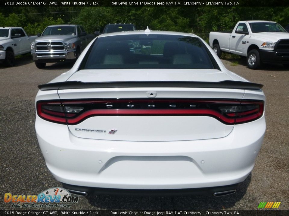 2018 Dodge Charger GT AWD White Knuckle / Black Photo #4