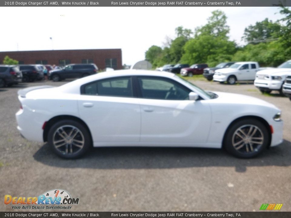 2018 Dodge Charger GT AWD White Knuckle / Black Photo #6