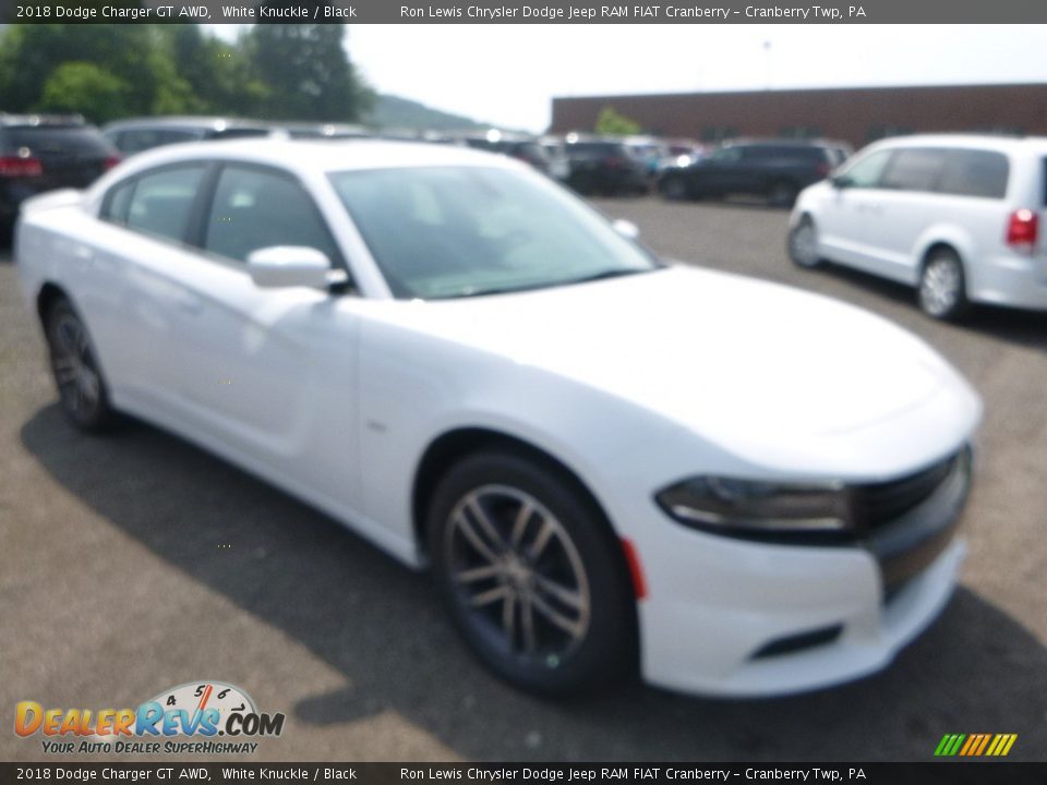 2018 Dodge Charger GT AWD White Knuckle / Black Photo #7