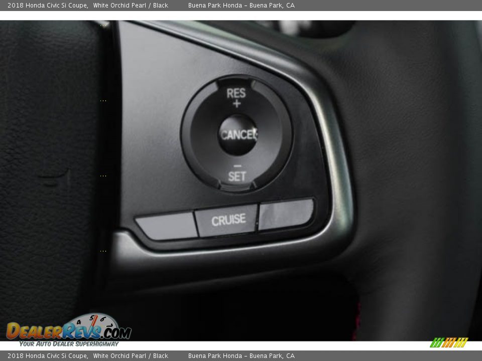 2018 Honda Civic Si Coupe White Orchid Pearl / Black Photo #21