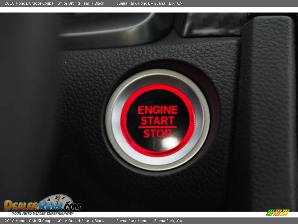 2018 Honda Civic Si Coupe White Orchid Pearl / Black Photo #27