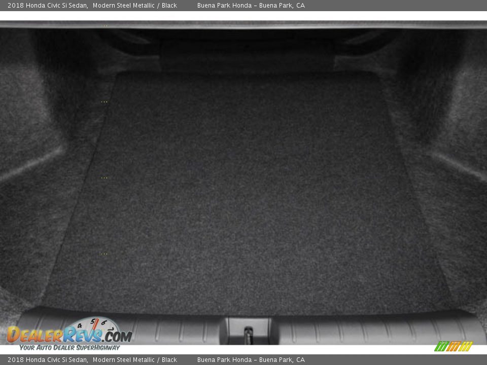 2018 Honda Civic Si Sedan Modern Steel Metallic / Black Photo #19