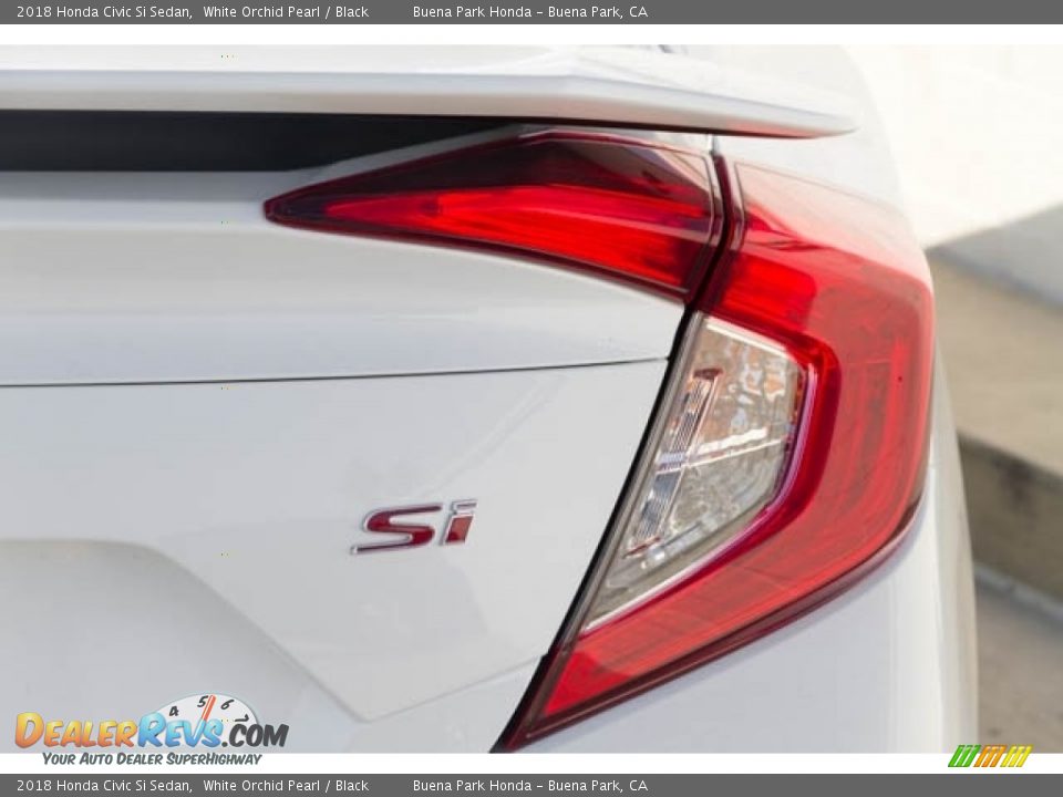 2018 Honda Civic Si Sedan White Orchid Pearl / Black Photo #4