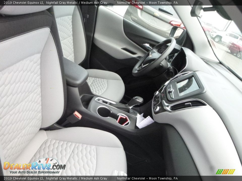 Medium Ash Gray Interior - 2019 Chevrolet Equinox LS Photo #10