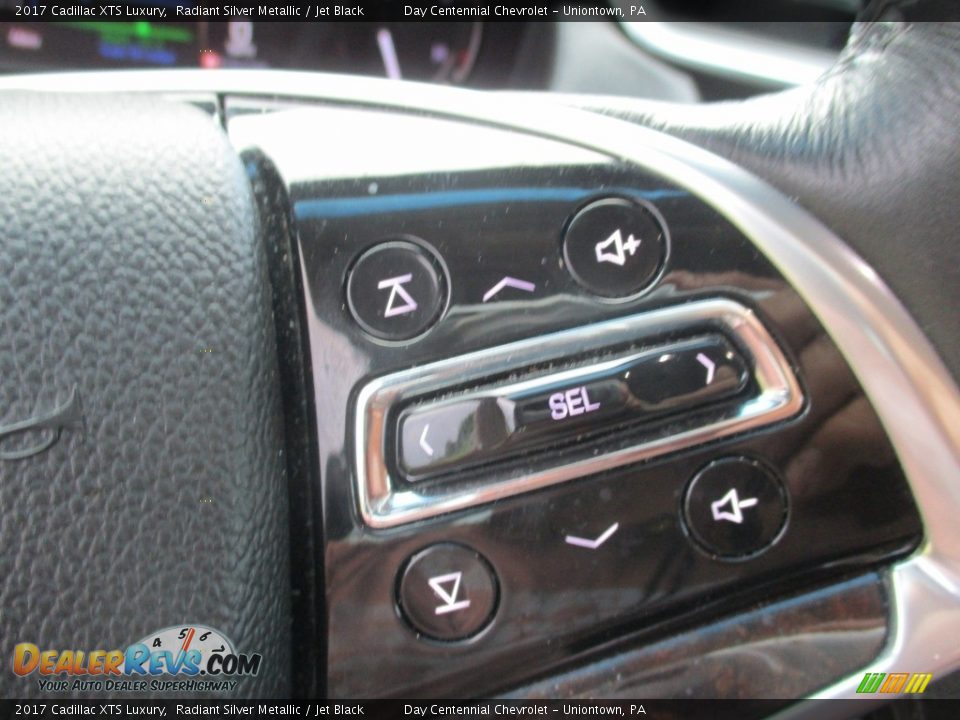 2017 Cadillac XTS Luxury Radiant Silver Metallic / Jet Black Photo #20