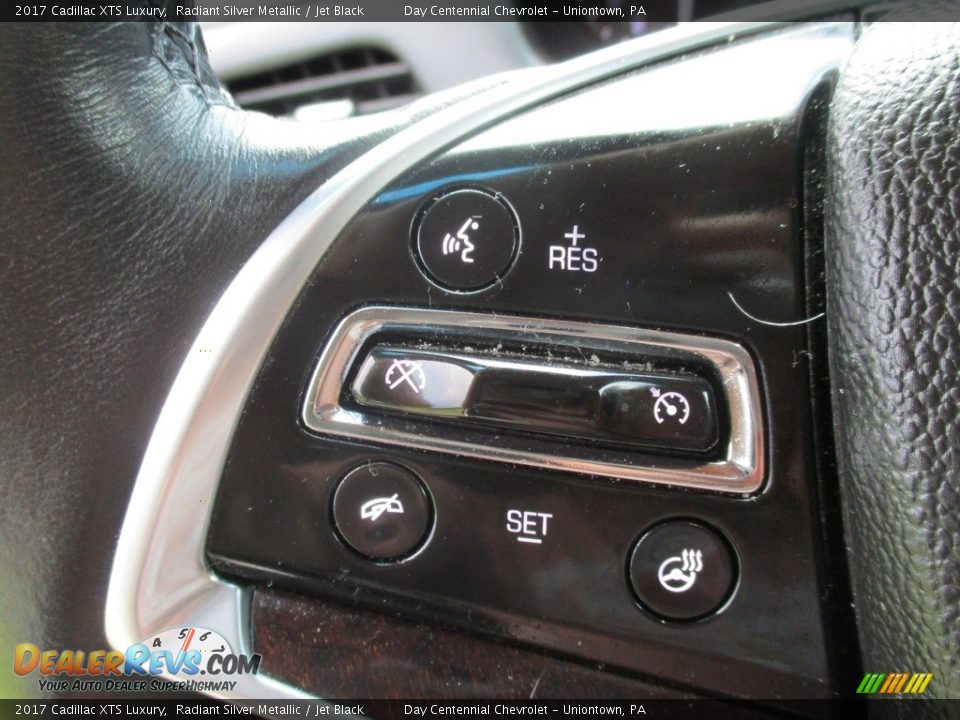 2017 Cadillac XTS Luxury Radiant Silver Metallic / Jet Black Photo #21