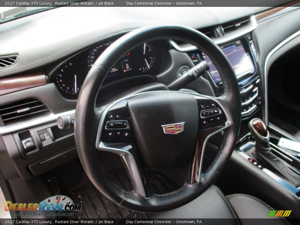 2017 Cadillac XTS Luxury Radiant Silver Metallic / Jet Black Photo #29